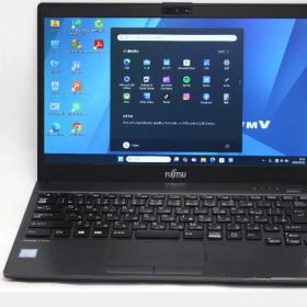 中古 フルHD 13.3インチ Fujitsu LIFEBOOK U938S Windows11 高性能 第8世代Core i5-8350U 8GB 爆速256GB-SSD カメラ 無線 Office付き Win11【中古ノートパソコン 中古パソコン 中古PC】送料無料 あす楽対応 即日発送（Windows10も対応可能 Win10）
