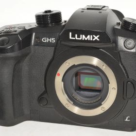 251171★良品★パナソニック ミラーレス一眼カメラ ルミックス GH5 ボディ ブラック DC-GH5-K