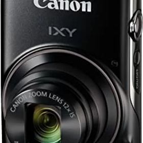 Canon コンパクトデジタルカメラ IXY 650 ブラック 光学12倍ズーム/Wi-Fi対応 IXY650BK