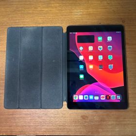 iPad 10.2インチ スペースグレー 純正カバー付き32GB 即購入可