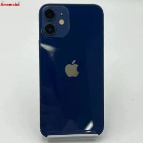 【中古】iPhone12 mini 64GB ブルー MGAP3J/A SoftBank版SIMフリー 訳あ