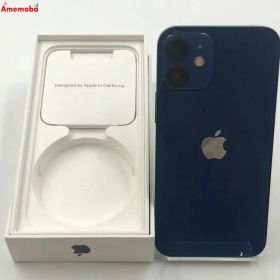 【中古】iPhone12 mini 64GB ブルー MGAP3J/A docomo版SIMフリー 訳あり品