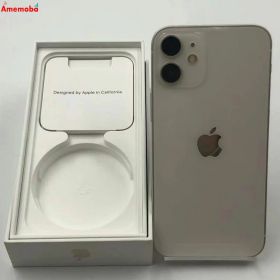 【中古】iPhone12 mini 64GB ホワイト MGA63J/A Apple版SIMフリー 訳あり極