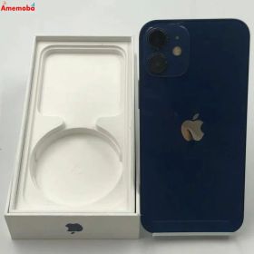 【中古】iPhone12 mini 128GB ブルー MGDP3J/A docomo版SIMフリー 訳あり