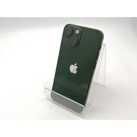 【中古】Apple au 【SIMフリー】 iPhone 13 mini 128GB グリーン MNFC3J/A【ECセンター】保証期間1ヶ月【ランクB】