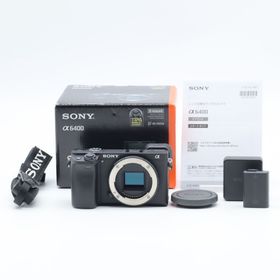 ★極上品★SONY α6400 ILCE-6400 ボディ ショット数 867回(ミラーレス一眼)