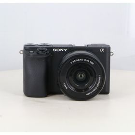 ソニー(SONY)の【中古】(ソニー) SONY α6400 (ILCE-6400)+16-50PZ ブラック(コンパクトデジタルカメラ)