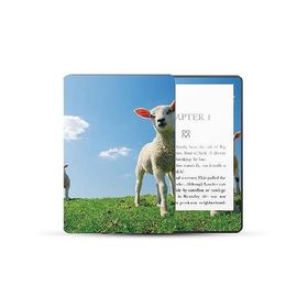 MightySkins Skin Compatible with Kindle Paperwhite 5 6.8-inch 11th Gen (2021) Full Wrap - Lambs | Protective, Durable, and Unique Vinyl De_並行輸入