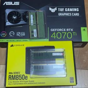 RTX 4070 Ti + RM850e＋ddr5 16gb＋ddr4 16gb