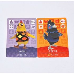 どうぶつの森 しもやけ クロベエ amiiboカード ニワトリ(その他)