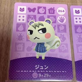 amiibo ジュン どうぶつの森(シングルカード)