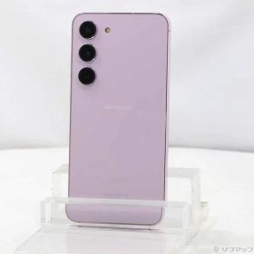 【中古】SAMSUNG(サムスン) Galaxy S23 256GB ラベンダー SC-51D docomo SIMフリー 【377-ud】