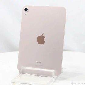 【中古】Apple(アップル) iPad mini 第6世代 256GB ピンク MLWR3J／A Wi-Fi 【344-ud】