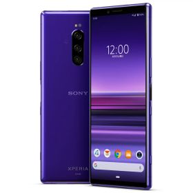 【中古】Bランク 【やや傷や汚れあり】SIMロック解除済み 元au SONY Xperia 1 SOV40 パープル ネットワーク利用制限〇(白ロム) 送料無料 simフリー スマホ 本体