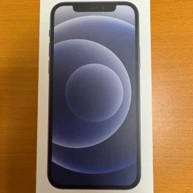 iPhone 12 64GB ブラック SIMロックなし iFaceケース付き