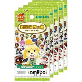 どうぶつの森amiiboカード 第1弾 (5パックセット)
