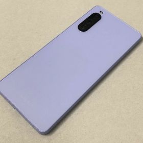 セイモバイル★【中古Bランク】AU版 SIMフリー Xperia 10 V SOG11 6GB+128GB [ラベンダー]白ロム