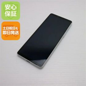 【中古】美品 SOG11 Xperia 10 V ホワイト AU スマホ SONY 安心保証 即日発送 土日祝発送OK