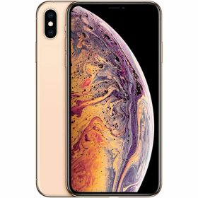 【中古】【安心保証】 iPhoneXS Max[64GB] SIMフリー ゴールド