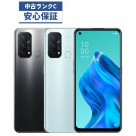 【中古】【可】OPPO Reno5 A CPH2199 シルバーブラック アイスブルー SIMFREE SIMフリー【安心30日保証】 本体 白ロム CCコネクト