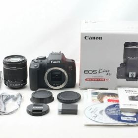 キヤノン Canon EOS Kiss X8i EF-S18-55 IS STM レンズキット 僅か150ショット 付属品満載 元箱◇49354