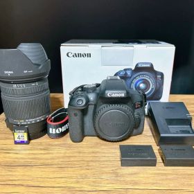 EOS Kiss X8i 一眼レフ＆SIGMA 18-250mm ズームレンズ