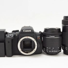 C241020-1)Canon EOS KISS X8I デジタル一眼レフ ダブルレンズキット
