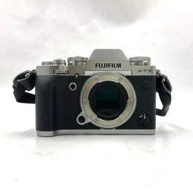【全額返金保証】【最速発送】FUJIFILM デジタル一眼 X-T3 ボディ シルバー 美品 動作確認済