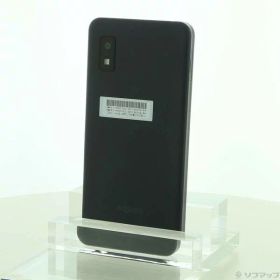 【中古】SHARP(シャープ) AQUOS wish3 64GB ブラック A302SH Y!mobile SIMフリー 【295-ud】