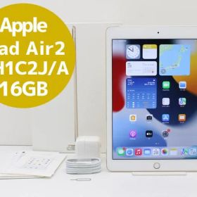 iPad Air2 Wi-Fi+Cellularモデル Softbank 白ロム 16GB MH1C2J/A ゴールド GOLD 9.7インチディスプレイ搭載 Bランク S76T