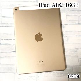 Apple iPad Air2 wifi+セルラー 16GB 管理番号：0859