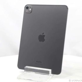 【中古】Apple(アップル) iPad Pro 11インチ 第5世代 標準ガラス 1TB スペースブラック MVVE3J／A Wi-Fi 【262-ud】
