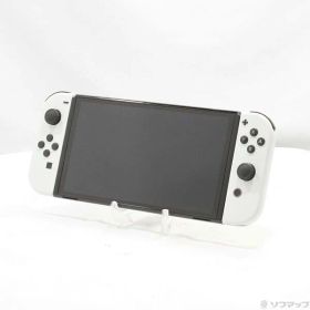 【中古】Nintendo(任天堂) Nintendo Switch 有機ELモデル Joy-Con(L)／(R) ホワイト 【352-ud】