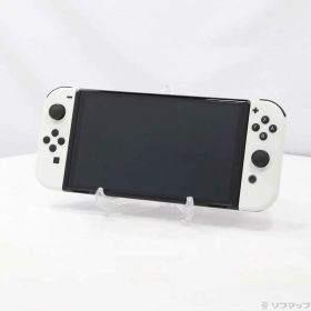 【中古】Nintendo(任天堂) Nintendo Switch 有機ELモデル Joy-Con(L)／(R) ホワイト 【349-ud】