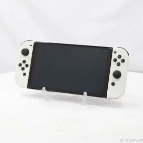 【中古】Nintendo(任天堂) Nintendo Switch 有機ELモデル Joy-Con(L)／(R) ホワイト 【349-ud】