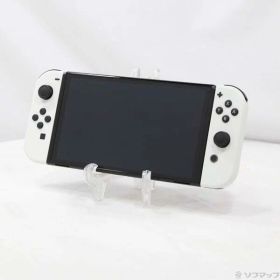 【中古】Nintendo(任天堂) Nintendo Switch 有機ELモデル Joy-Con(L)／(R) ホワイト 【377-ud】