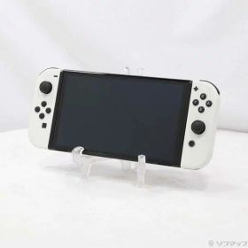 【中古】Nintendo(任天堂) Nintendo Switch 有機ELモデル Joy-Con(L)／(R) ホワイト 【377-ud】