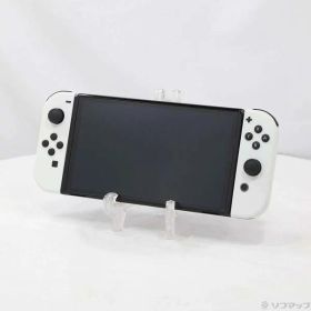 【中古】Nintendo(任天堂) Nintendo Switch 有機ELモデル Joy-Con(L)／(R) ホワイト 【377-ud】