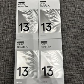 OPPO Reno 13 ASIMフリースマホ 新品未使用未開封アイスブルー4台