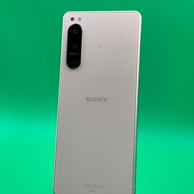 ★本体美品 Xperia 5 IV 128GB エクリュホワイト SIMフリー KDDI ○