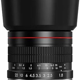 【中古】(良い)Lightdow for Canon EFレンズ 85mm F1.8 大口径レンズ単焦点 中望遠レンズ for Canon EOS Kiss X10i X10 X9i X9 X8i X7i X6i X5 X4 X3 X2 X70 90