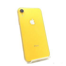 【全額返金保証】【最速発送】 iPhone XR 64GB イエロー au SIMフリー 白ロム 美品 動作確認済 87%
