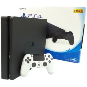 【SIE】ソニー『PlayStation4 プレイステーション4 500GB ジェットブラック』CUH-2200AB01 ゲーム機本体 1週間保証【中古】