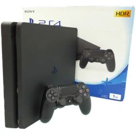 【SONY】ソニー『プレイステーション4 PS4 1TB ジェットブラック』CUH-2200BB01 ゲーム機本体 1週間保証【中古】