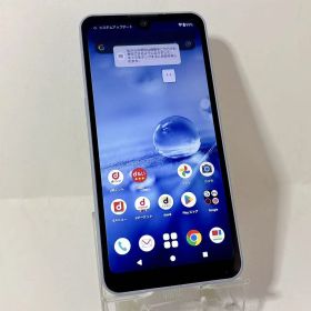【中古A】SIMフリー docomo AQUOS wish2 SH-51C ブルー 白ロム
