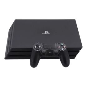 中古 PlayStation4 Pro 本体SONY ソニーCUH-7200BB01 0286102コンディションランク【B】（商品 No.64-0）