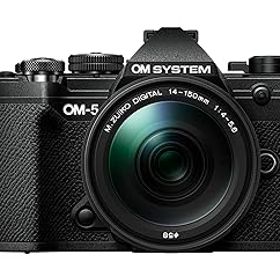 【中古】OM SYSTEM/オリンパス OM-5 14-150mm IIレンズキット ブラック
