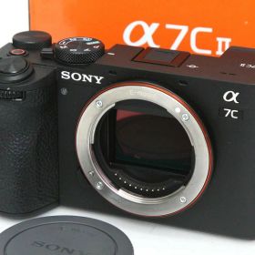 【中古】【極美品】ソニー α7C II ILCE-7CM2 ボディ [ブラック]（センサー清掃済み） CA01-R4080-2Q4 SONY Eマウント フルサイズ 5軸手ブレ補正 EVF 中古