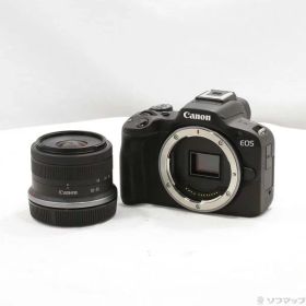 【中古】Canon(キヤノン) EOS R50 RF-S18-45 IS STM レンズキット ブラック 【297-ud】