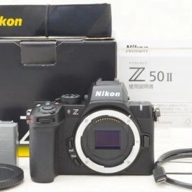 ☆極上美品☆ Nikon ニコン Z50II ボディ 元箱 付属品 Shot数 僅か 2,400枚前後！ ♯26011502
